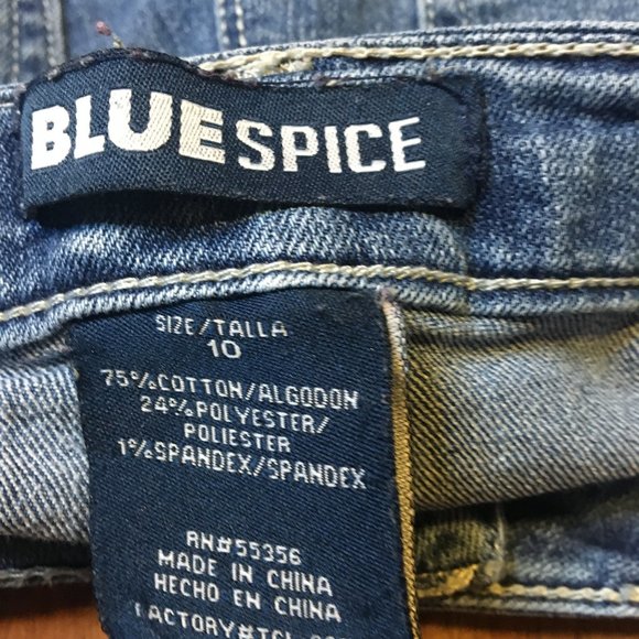BLUE SPICE GIRLS SKINNY JEANS - Picture 3 of 3